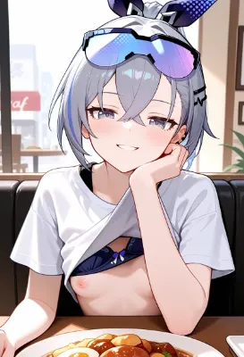 崩壊スターレイル　銀狼　おっぱいチャレンジ