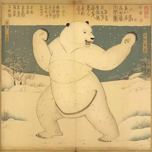 マッシブ白熊　和風風味