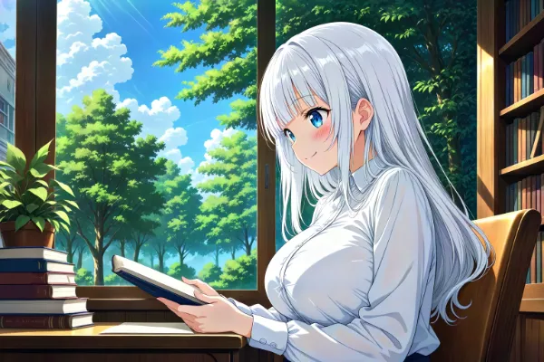 森の中の図書館