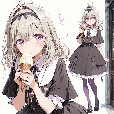 アイスでるるかちゃん