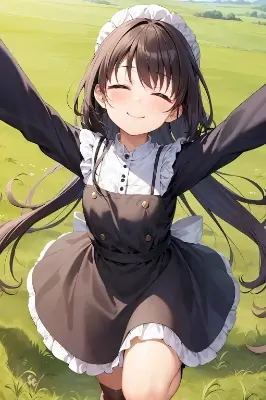 ご主人様ーー！受け止めてくださーーーい！