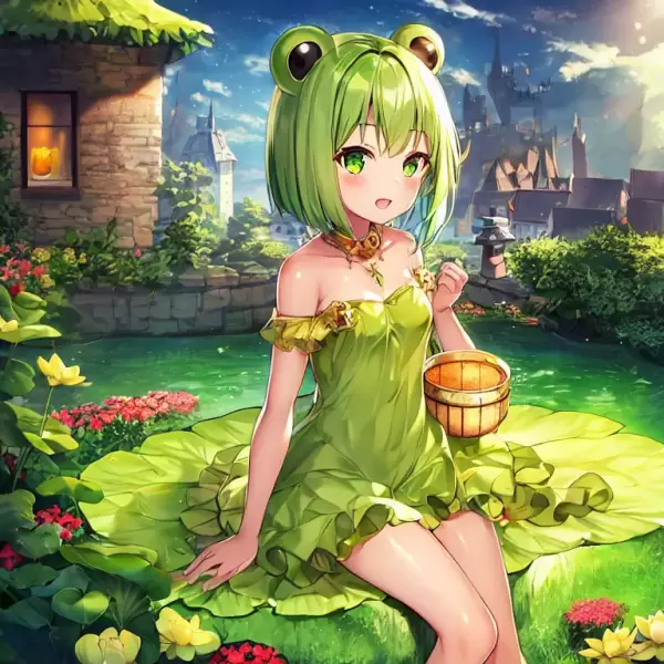 瓶につめられなかったカエル姫