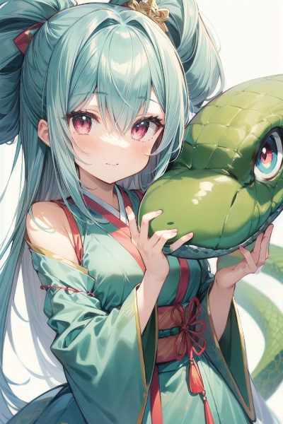 蛇遣いの美少女達