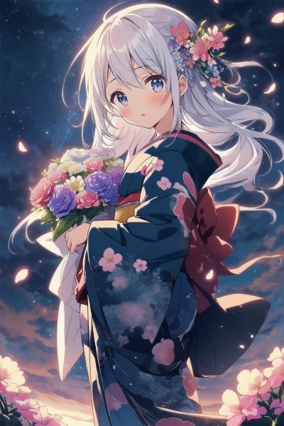 夜桜舞姫