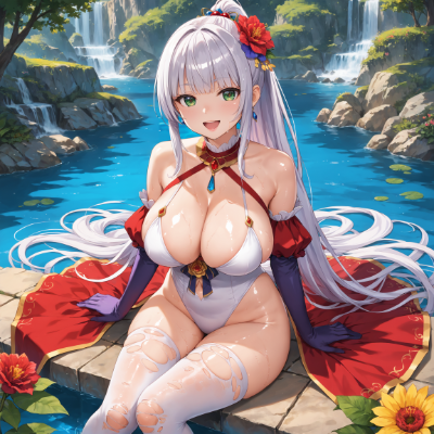 水着のお姉さん