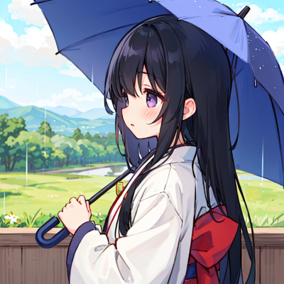 雨上がり前
