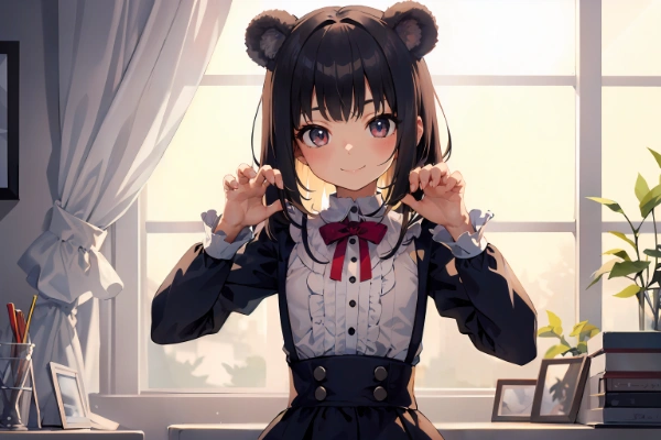 クマ耳娘ちゃん