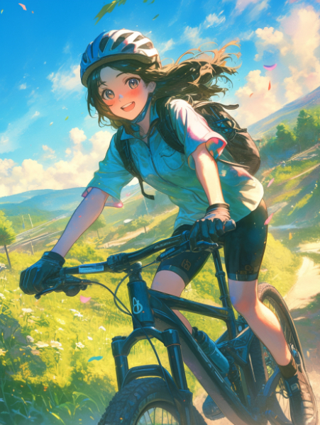 マウンテンバイク。