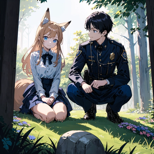 斎藤さんとコン子・墓参り