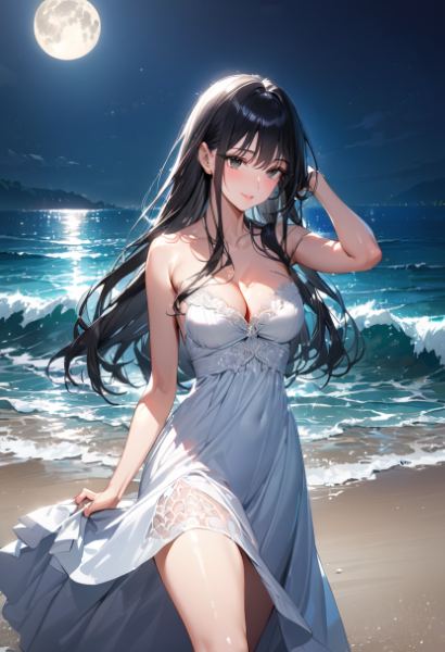 注文のお題『光』月明り