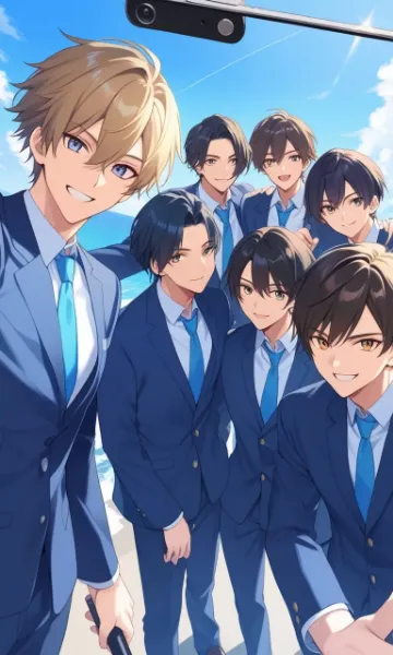 みんなで、ハイチーズ！