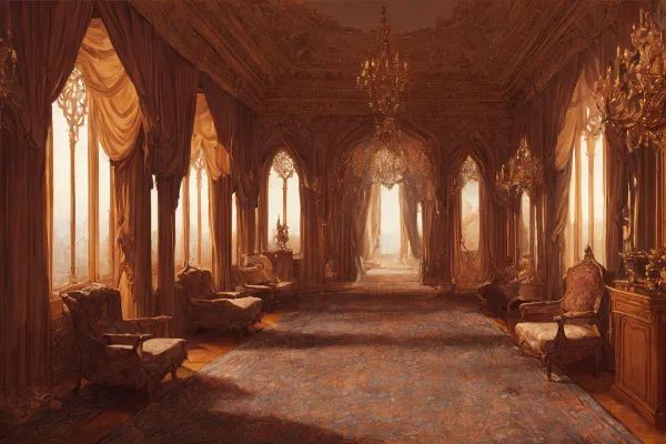 宮殿の内部