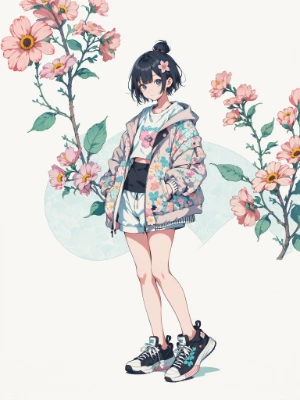sneaker girl