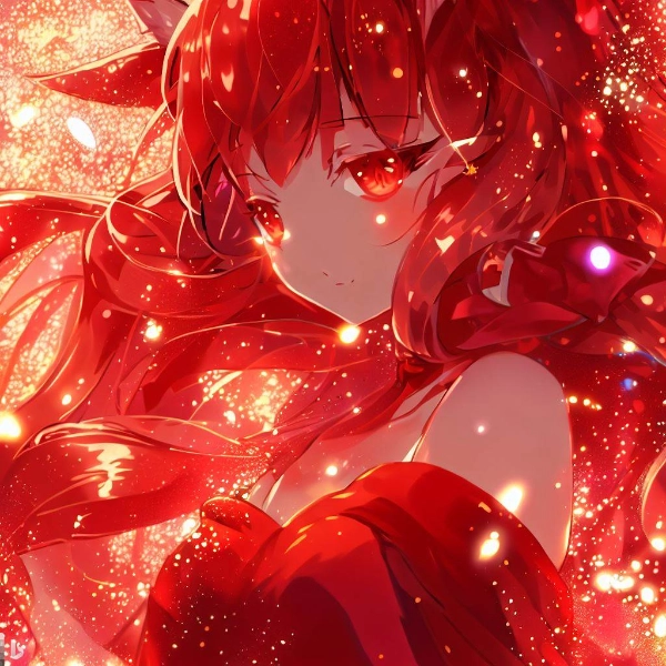 キラキラ～(赤)