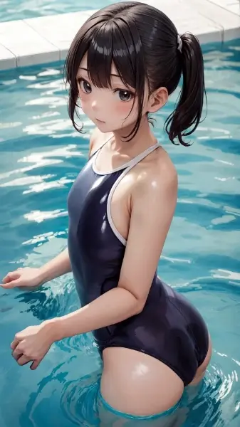 水着の女の子