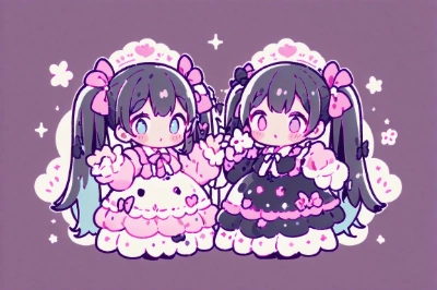 双子ツインテメイドちゃん
