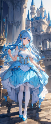 お出かけ前のお姫様