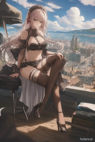 銀髪