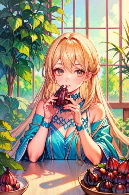 いちじくと少女