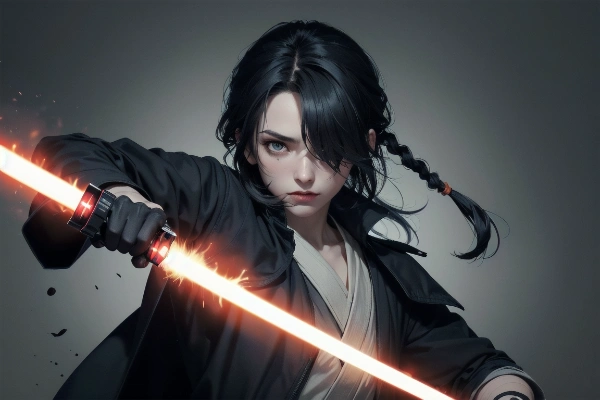 おはようジェダイ＠お題「メカクレ」