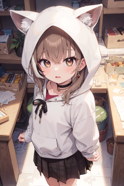 猫耳フードムメイ