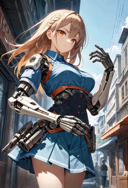 お題：メカ義手