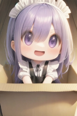 箱詰めメイドちゃん