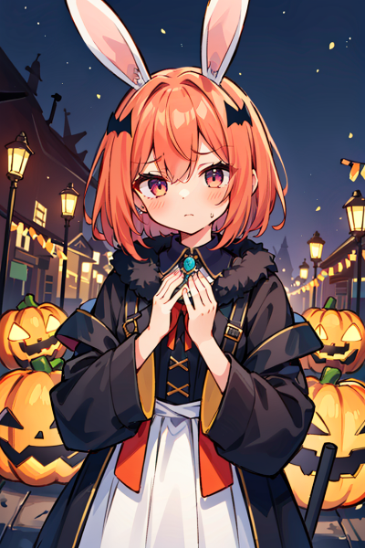 ハロウィンと少女