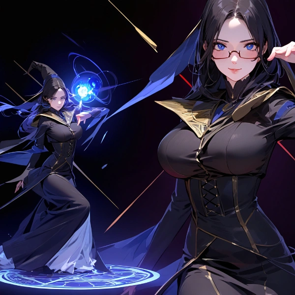 学園祭のクラスの出し物は魔術学園、静香先生がノリノリすぎてつらい🧙‍♀️❤️