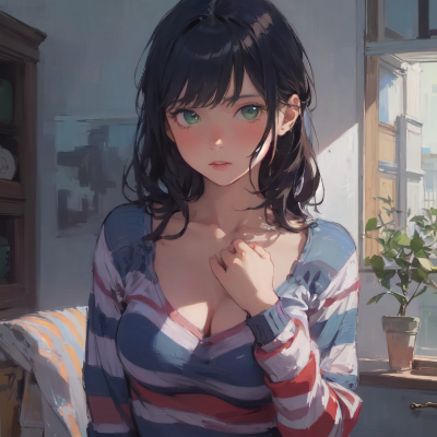 何と無く縞