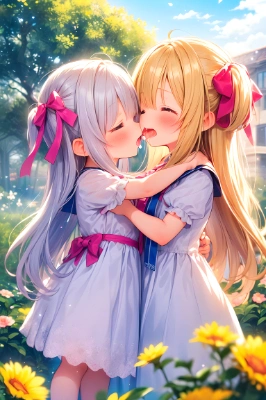 百合キス（5月7日 その3）