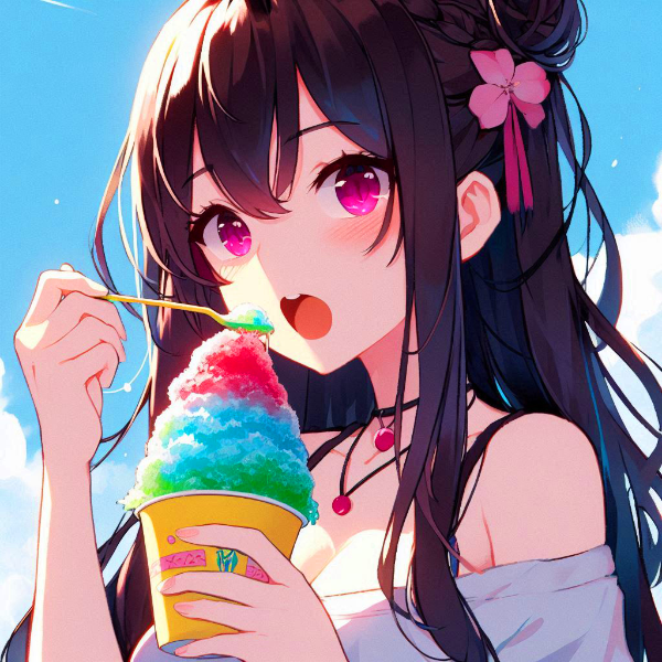 かき氷とうちの子♥その1(16枚)