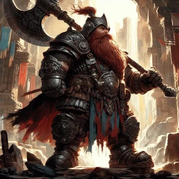 ドワーフの戦士