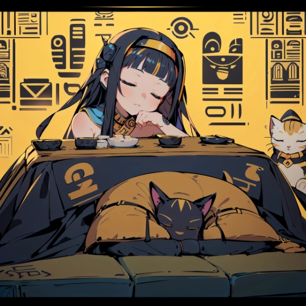 こたつエジプト神