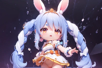 ちびキャラ　ぺこちゃん