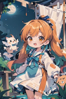 相棒ちゃんとおせんたくほしおわったよ!