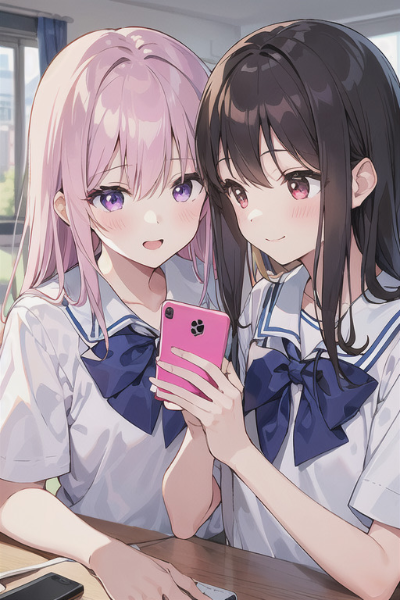 距離近い女の子見るだけ