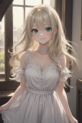 微笑み