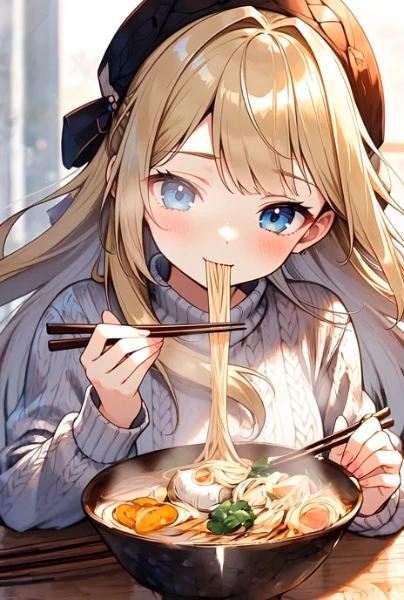 ラーメン実食！