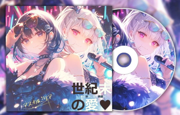 99\'s 限定記念版CD「世紀末の愛♥」Artist：ユニットGemini（アスカ＆ミリア）