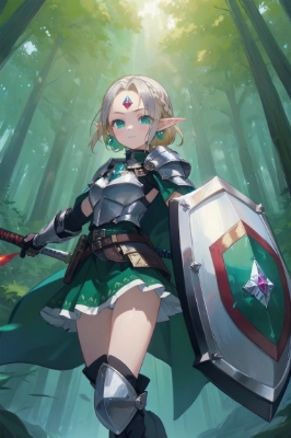 エルフの姫騎士