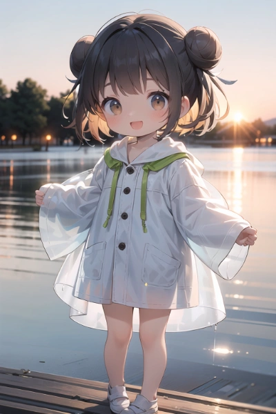 健全？レインコートあいみちゃん（２枚）