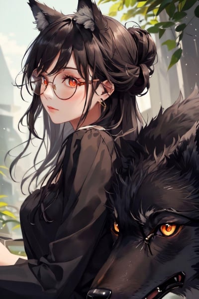 少女　ハーフアップの副産物