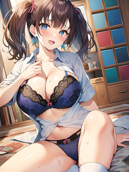 ツインテール x ランジェリー