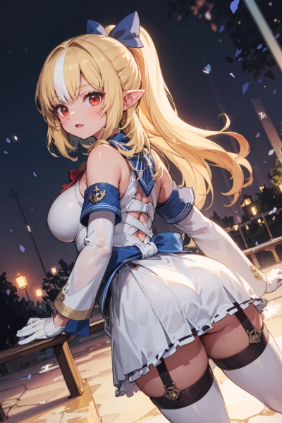 夜散歩　フレア