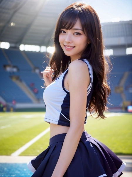 チアリーダーの彼女