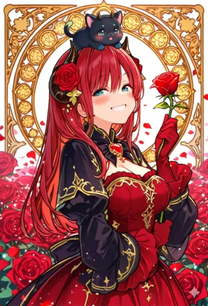 赤コーデ