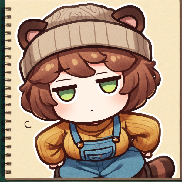 ポン子・ジト目（遅刻）