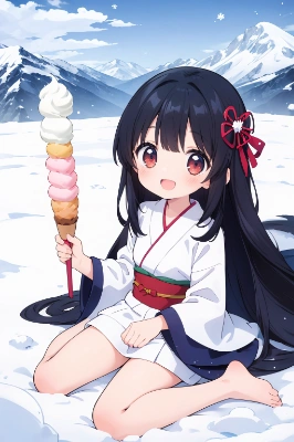 雪女ちゃんとピクニック