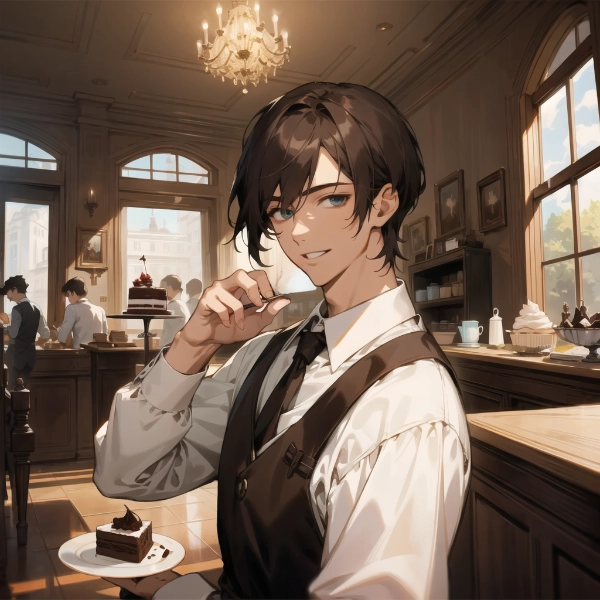 疲れているときは珈琲と甘いケーキで一息入れるといい